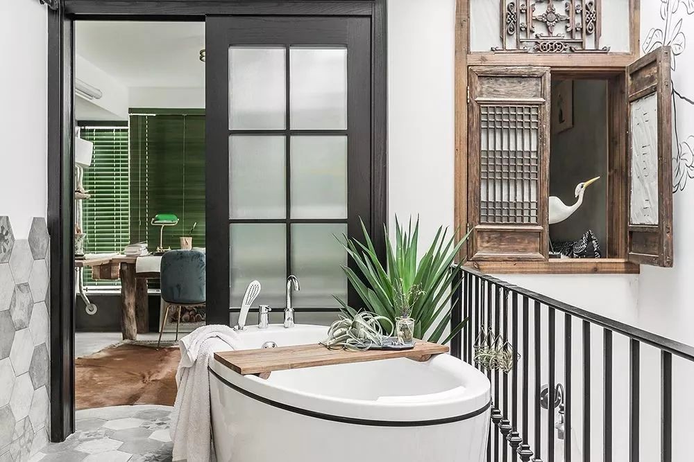 80万搞定260㎡别墅,度假风仙气来袭!屋主教你如何“装修理财”-17