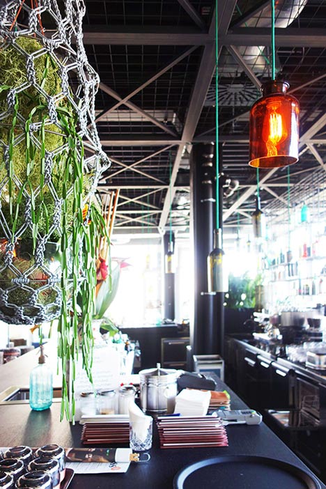 Plants create "urban jungle" at Berlin hotel by Studio Aisslinger-4