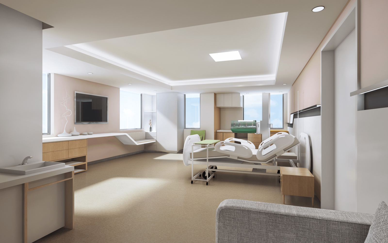 银川爱格妇产医院丨中国银川丨WARNER architecture studio-10