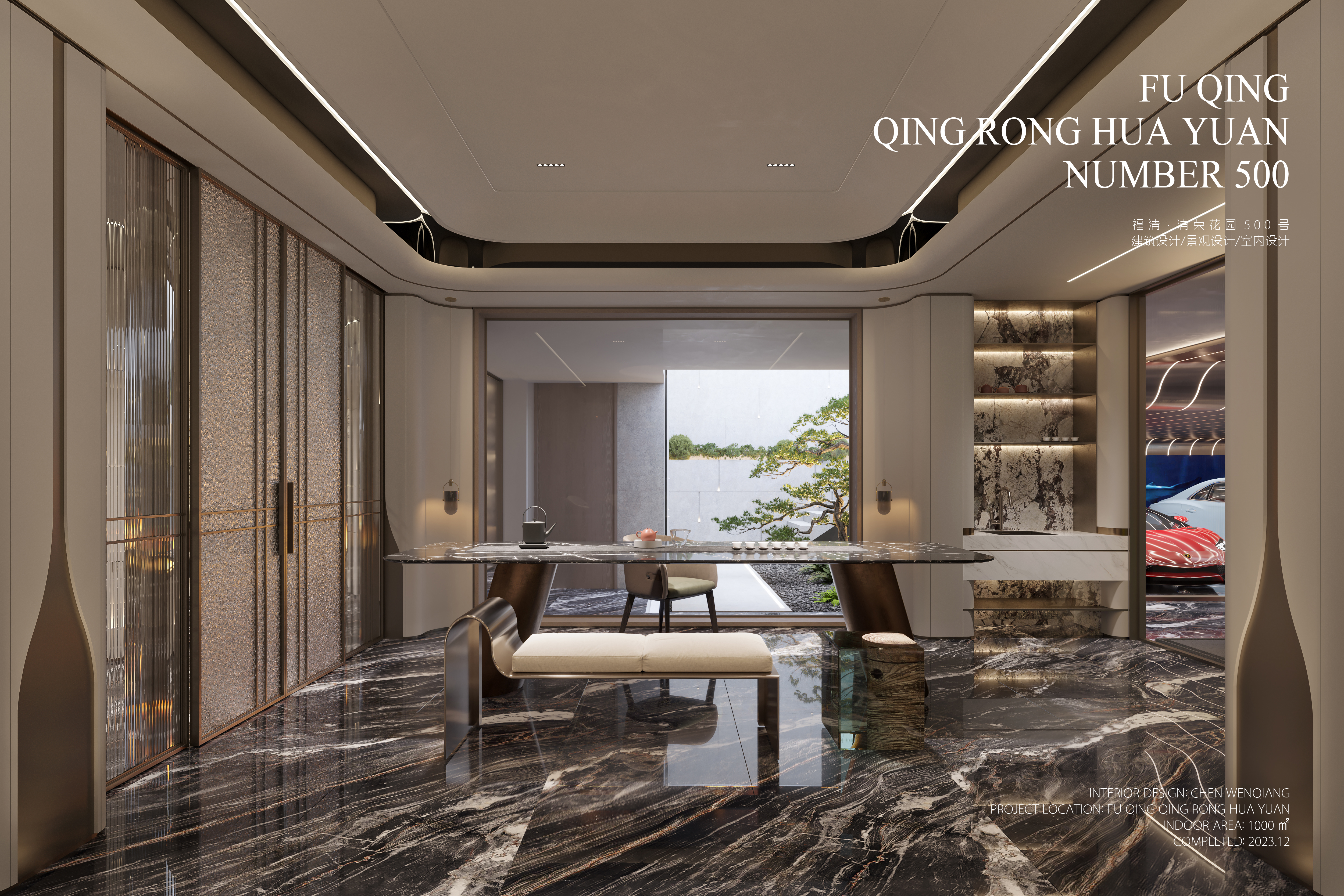 1100㎡艺术豪宅丨ZHD·纵禾设计（陈文强,张先辉）-45