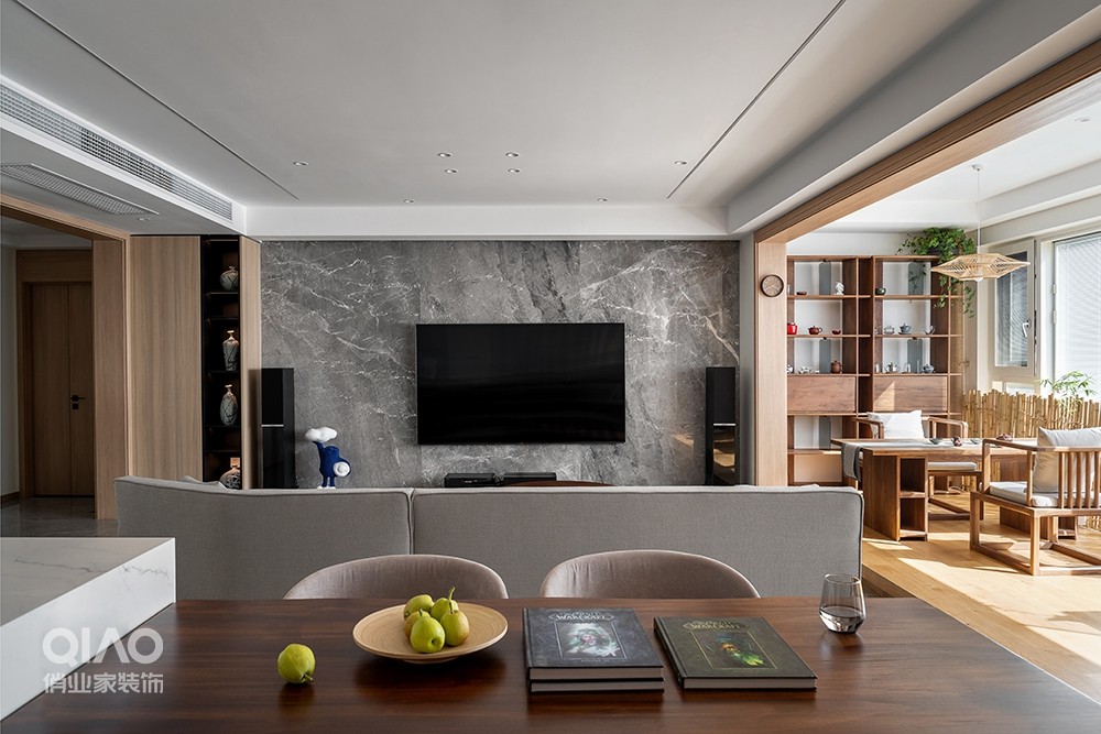 140㎡现代简约风装修案例丨中国重庆丨重庆俏业家装饰-24