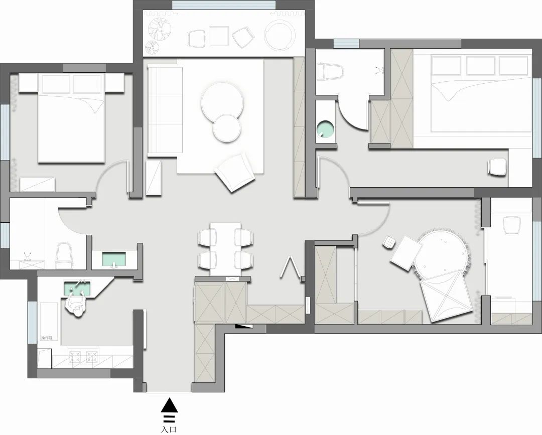 淄博天悦二期 138㎡浪漫轻奢家居,定制温馨亲子时光-21