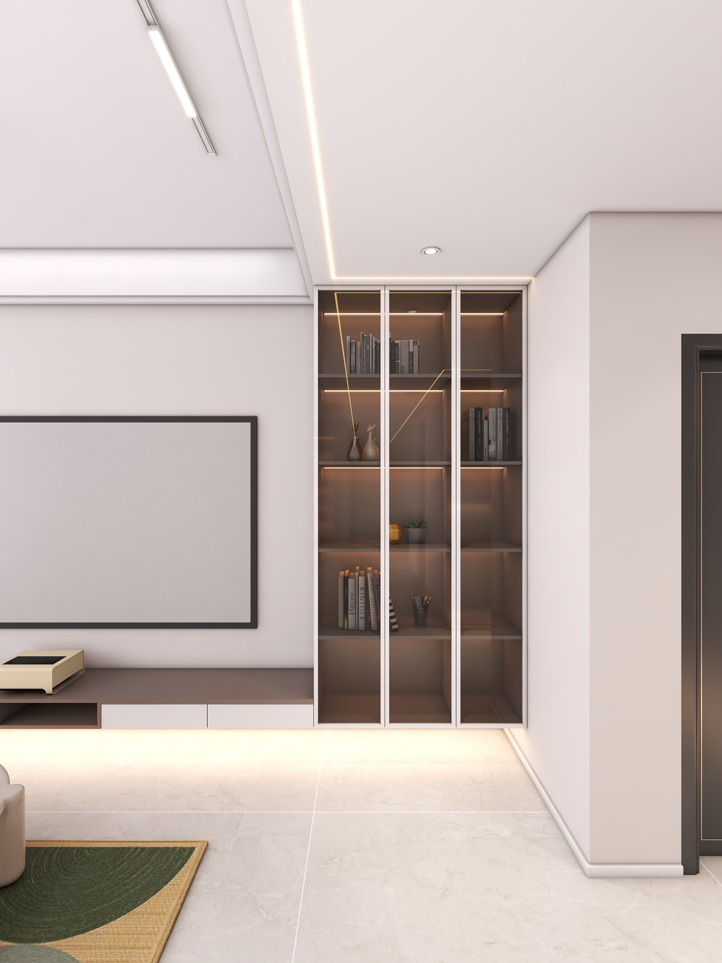 四川成都朗基香颂天府二期（113平方现代简约四居室）-10