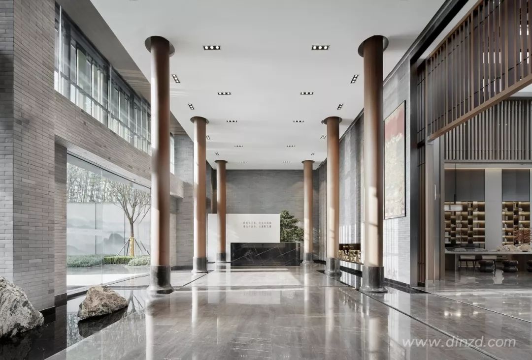 苏州龙湖大境天成销售中心 | 山湖美景融入空间设计-6