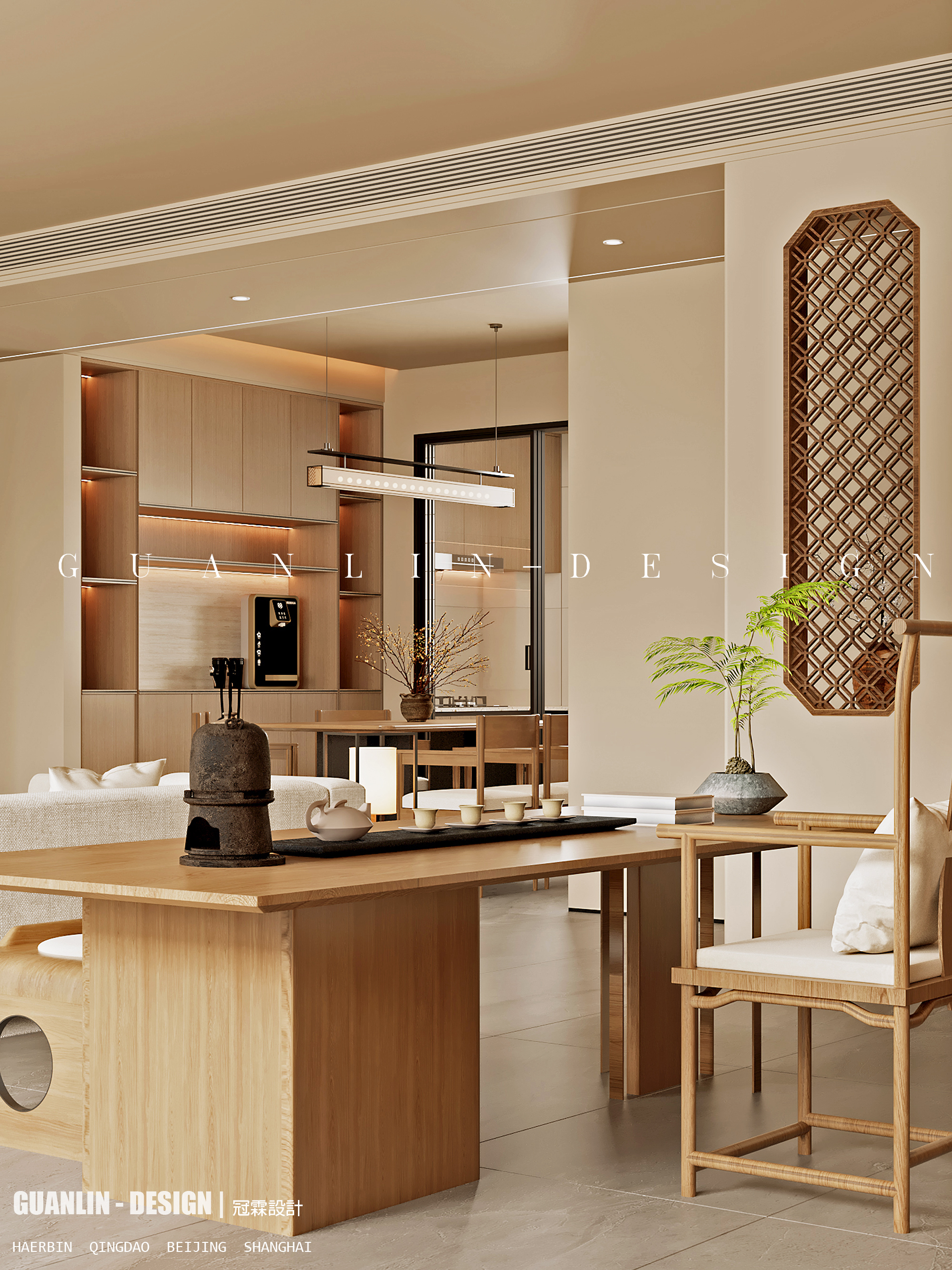 宋式美学 中式的浪漫 文人的气息丨中国青岛丨冠霖設計-30