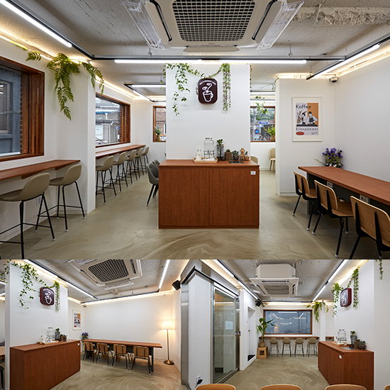 14 坪简约咖啡厅，展现 white&wood 风格魅力-1