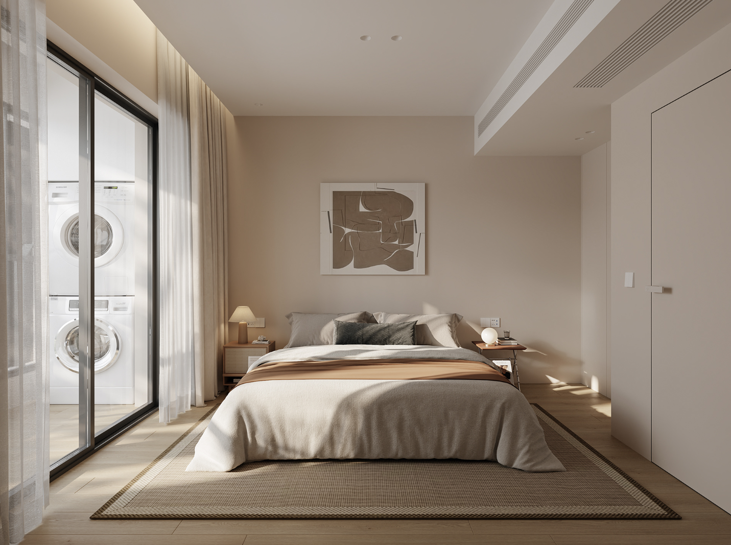 120㎡ 现代奶油 高级感-3