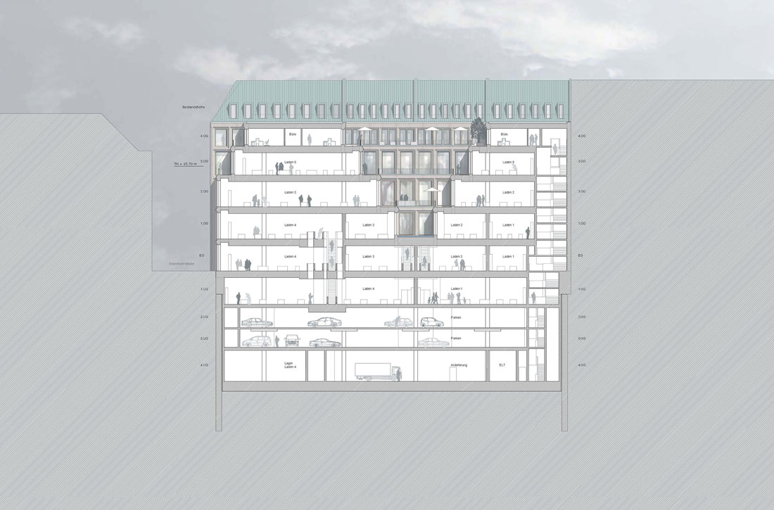 Geschäftshaus Neuhauser Straße, München – Kleihues + Kleihues-9