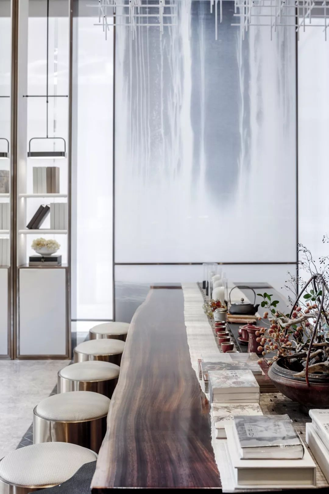 福州三盛璞悦府城市展厅 - 融合禅意与中式古典的精致空间-26