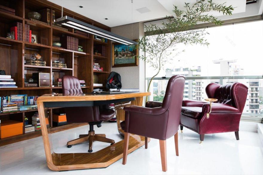 巴西 Campo Belo 公寓 | 融合自然与艺术的现代家庭住宅设计-13