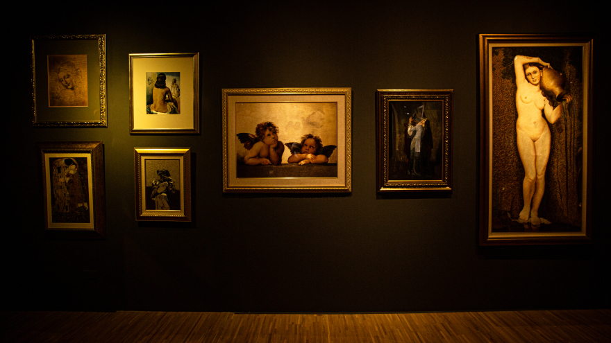 《刺繡秀秀:織品上的圖像紀事》展場及主視覺製作設計丨山峸-16