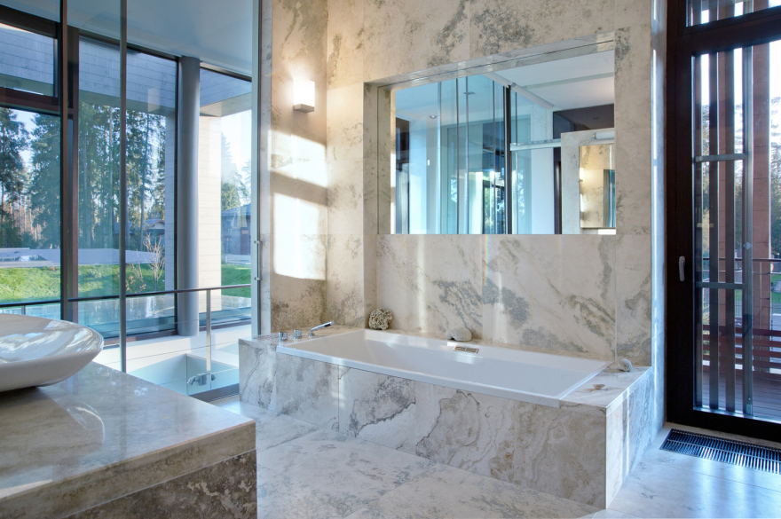 俄罗斯 LD2 乡间别墅 | 自然与建筑的和谐共生-34