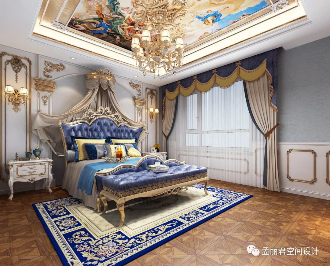 刘总法式别墅 | 巴洛克迷情的永恒浪漫-17