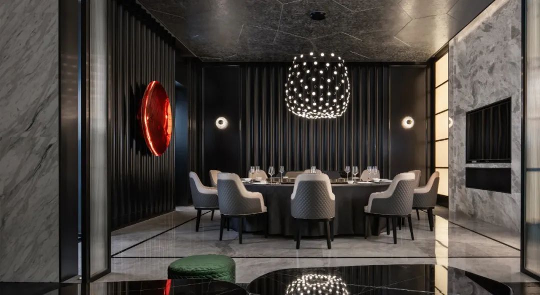 广东利和金汇餐厅 | 诗意山水与现代演绎的完美结合-32