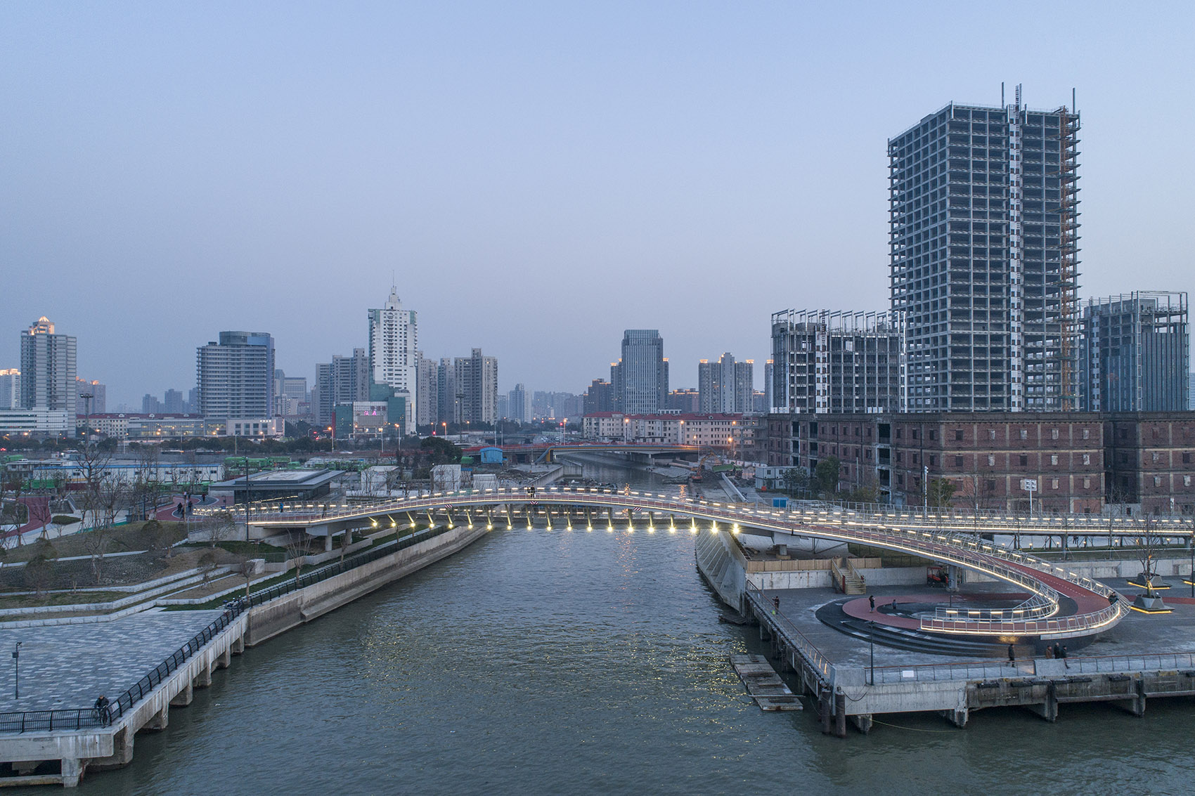 洋泾港步行桥,上海 / 刘宇扬建筑事务所-35