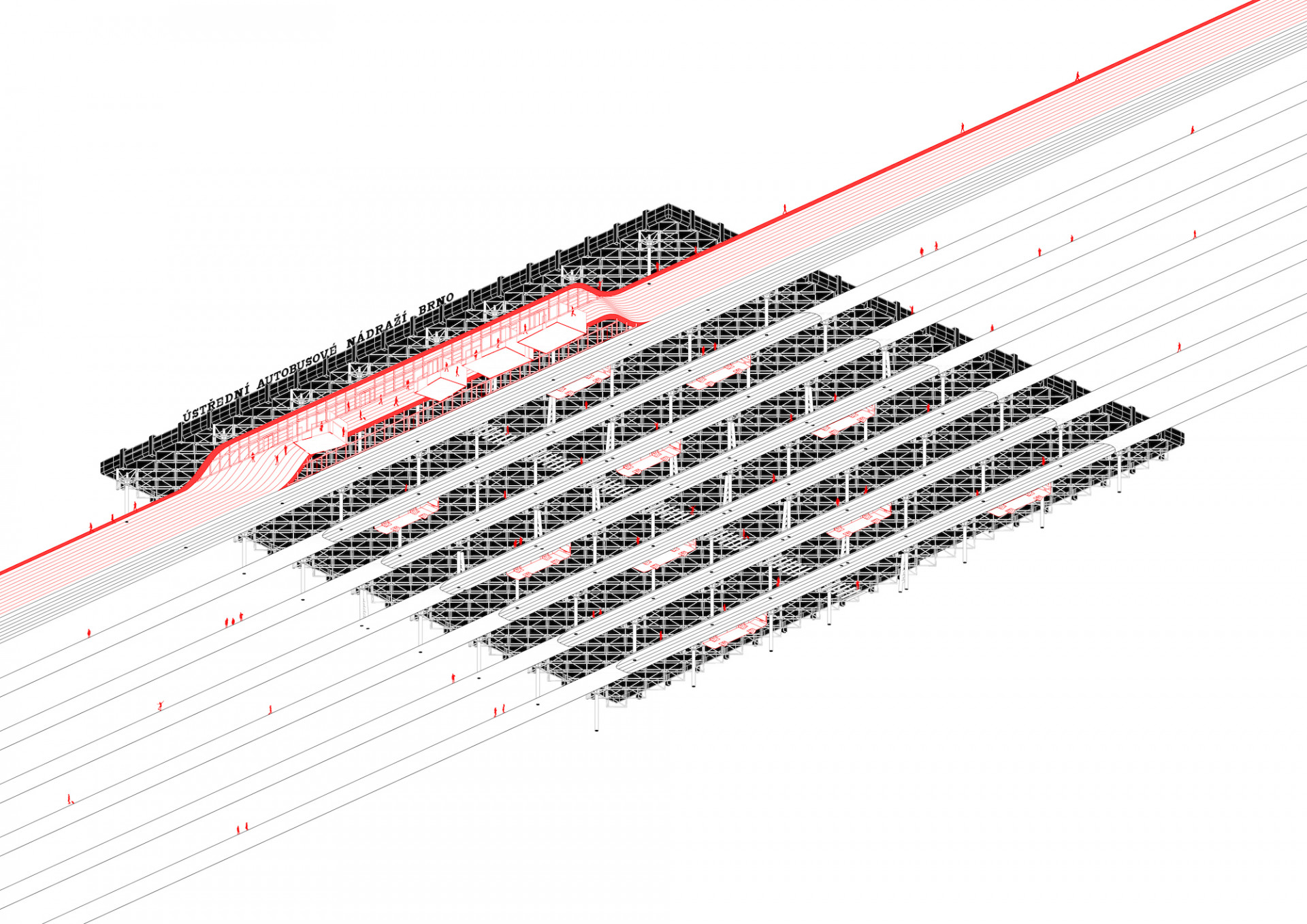 布尔诺兹沃纳尔卡汽车站现代化改造项目丨捷克丨CHYBIK+KRISTOF工作室-42