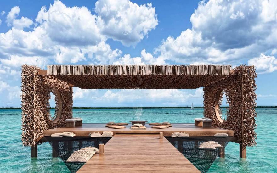 Bacalar 悬浮避难所码头丨墨西哥-3