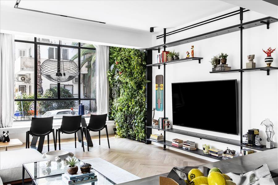 特拉维夫90平米公寓全面翻新丨以色列特拉维夫丨Shlomit Galis（沙龙米特·加利克斯）-15