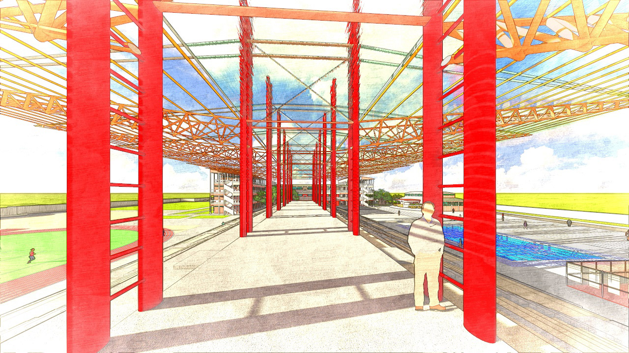 热带中学设计丨尼日利亚拉各斯-31