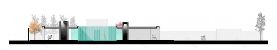 玻璃与混凝土的透明游戏——阿根廷 City Bell 住宅设计-14