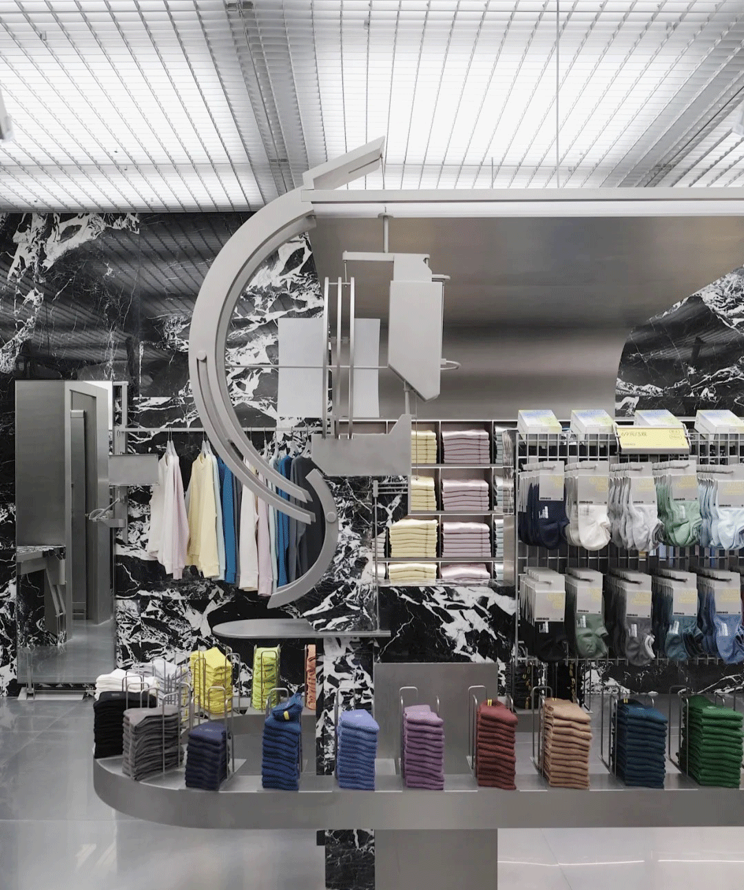 新锐内衣品牌Bananain蕉内杭州店湖滨银泰in77首店设计 - 米尚丽零售设计网 MISUNLY- 美好品牌店铺空间发现者-6