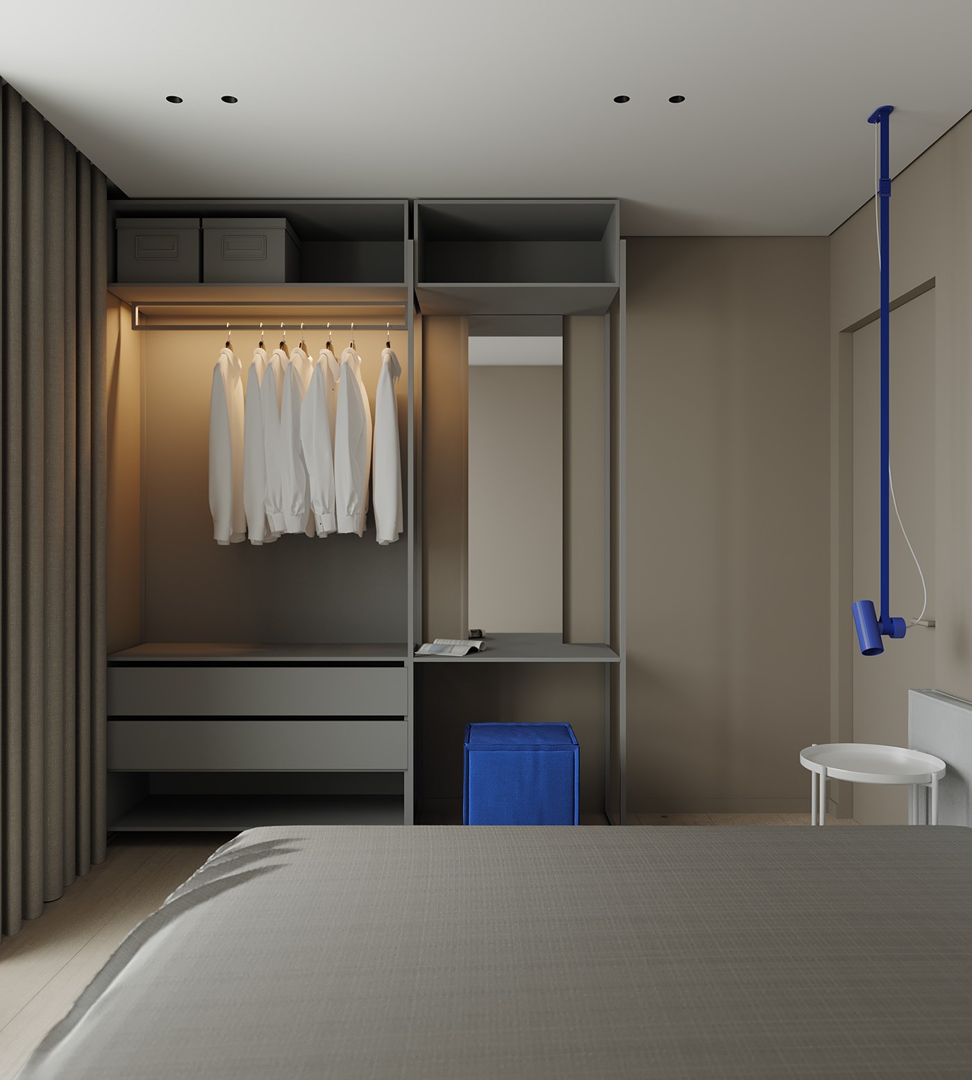 48㎡小空间公寓设计  超有设计感-11