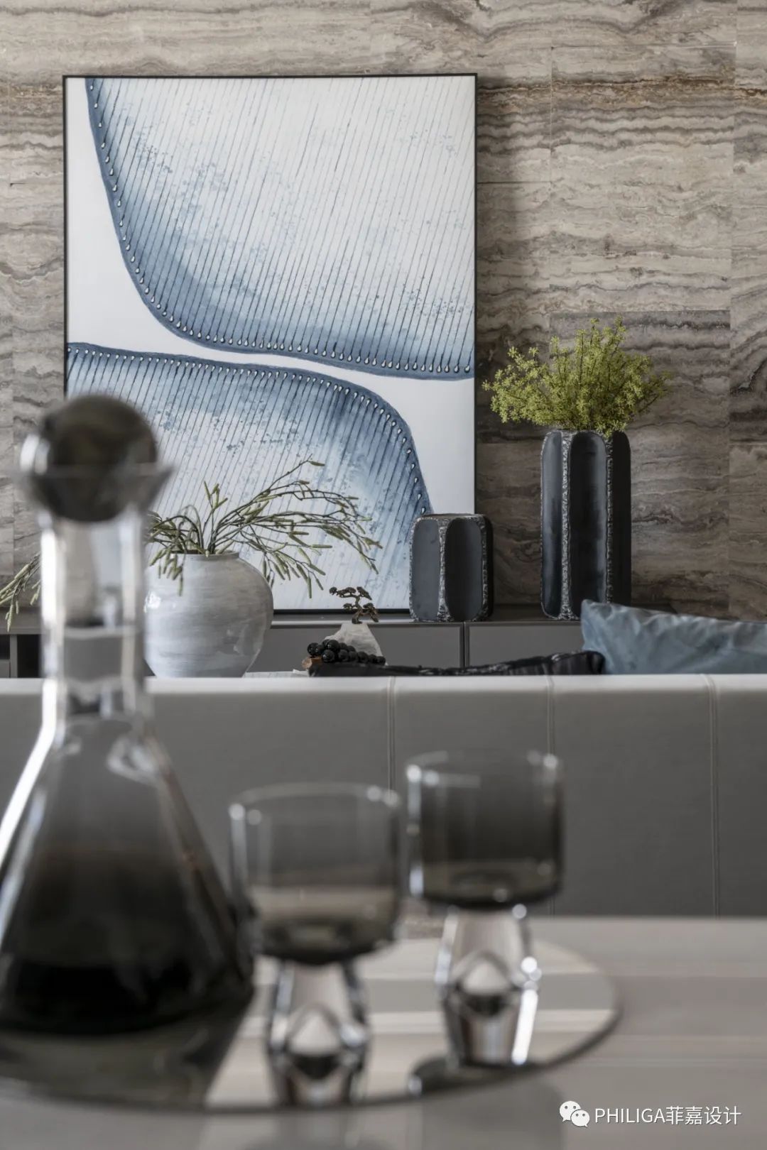 天津招商津湾天玺样板间 | 简约清雅,岁月涵香-11