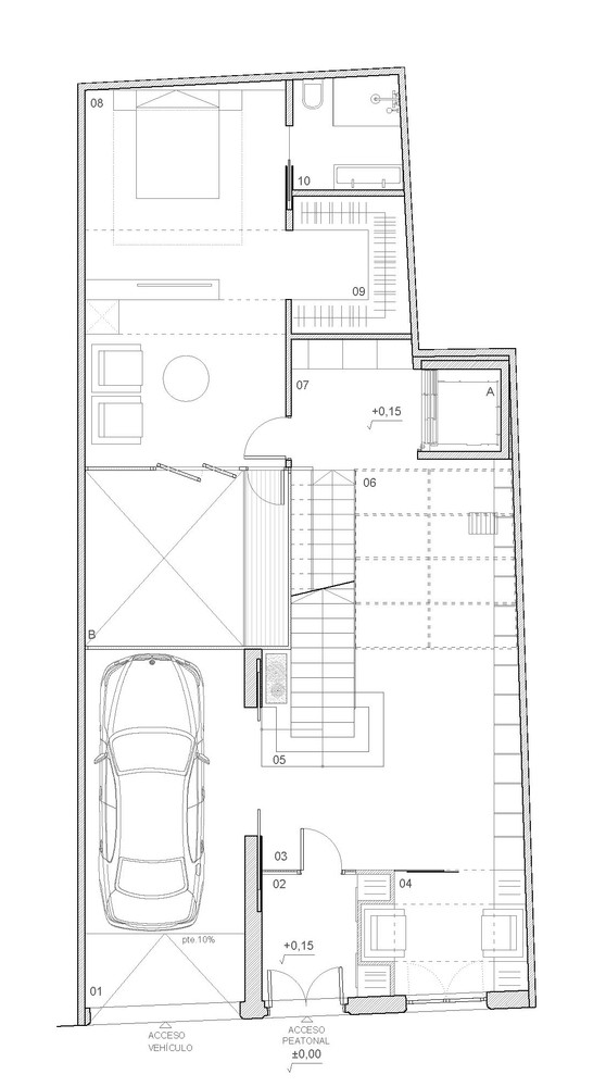 CM4 Arquitectos 打造塞维利亚私人住宅设计-21