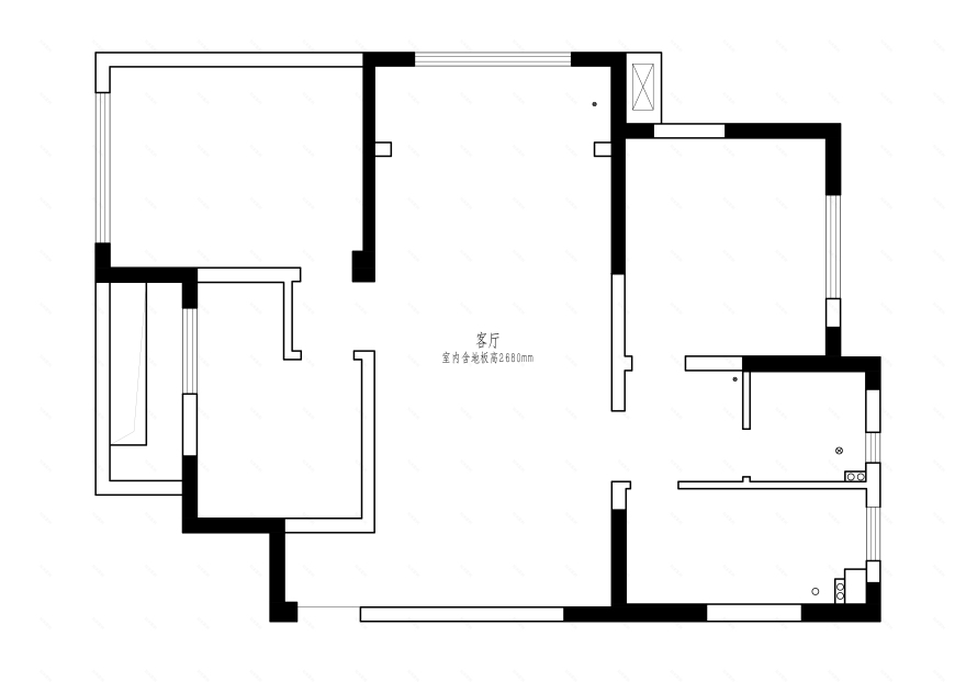 合肥顶峰公寓复古中古风三居室定制设计丨中国合肥丨麻吉空间联合设计机构设计组,项目组-13