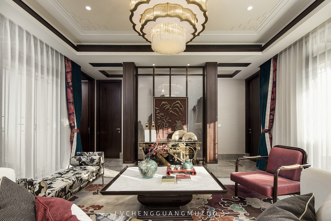 长沙绿城高尔夫样板间  绿城广木作设计-1