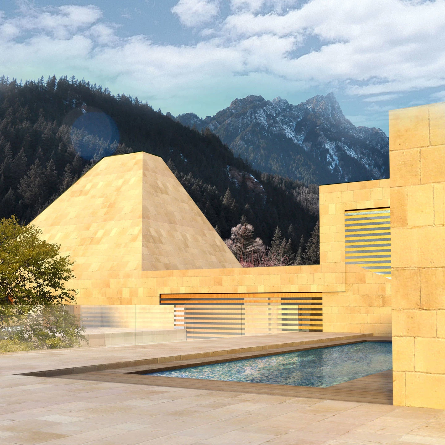 张掖蒙古包别墅-10