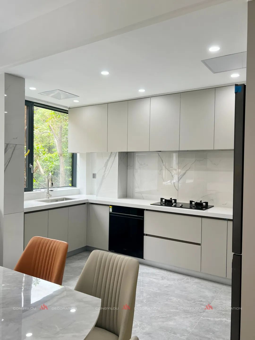 南昌万科四季花城现代简约家居设计丨中国南昌丨丛一楼装饰标准整装-27