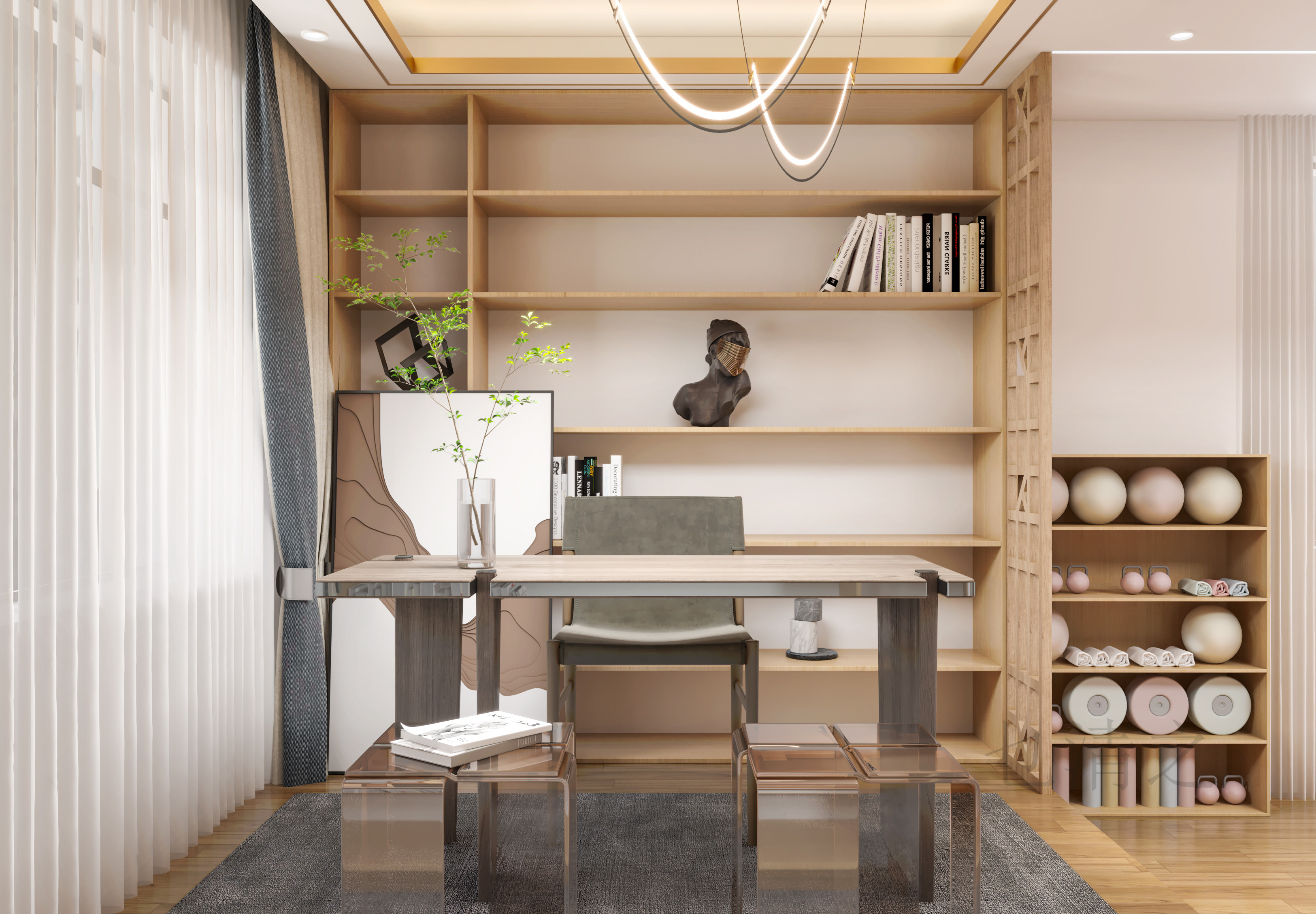 极简中式风室内设计-10