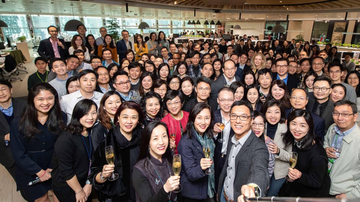 恒生数码楼层，香港 -10