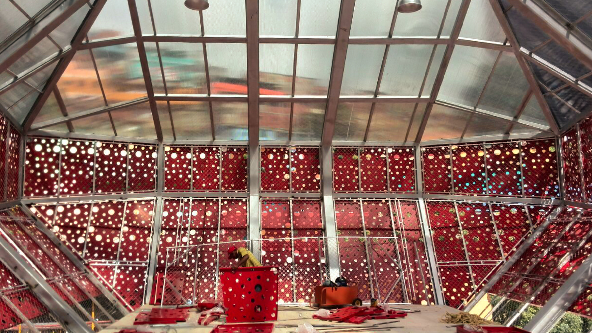 Multiprogram Ship, Vertical System of Sports and Cultural Platforms / Alejandro Haiek / LAB PRO FAB-28