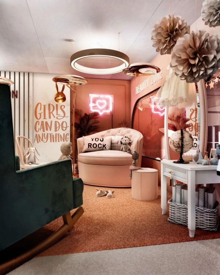 莫斯科新生活家庭咖啡厅——色彩斑斓的儿童友好空间-43