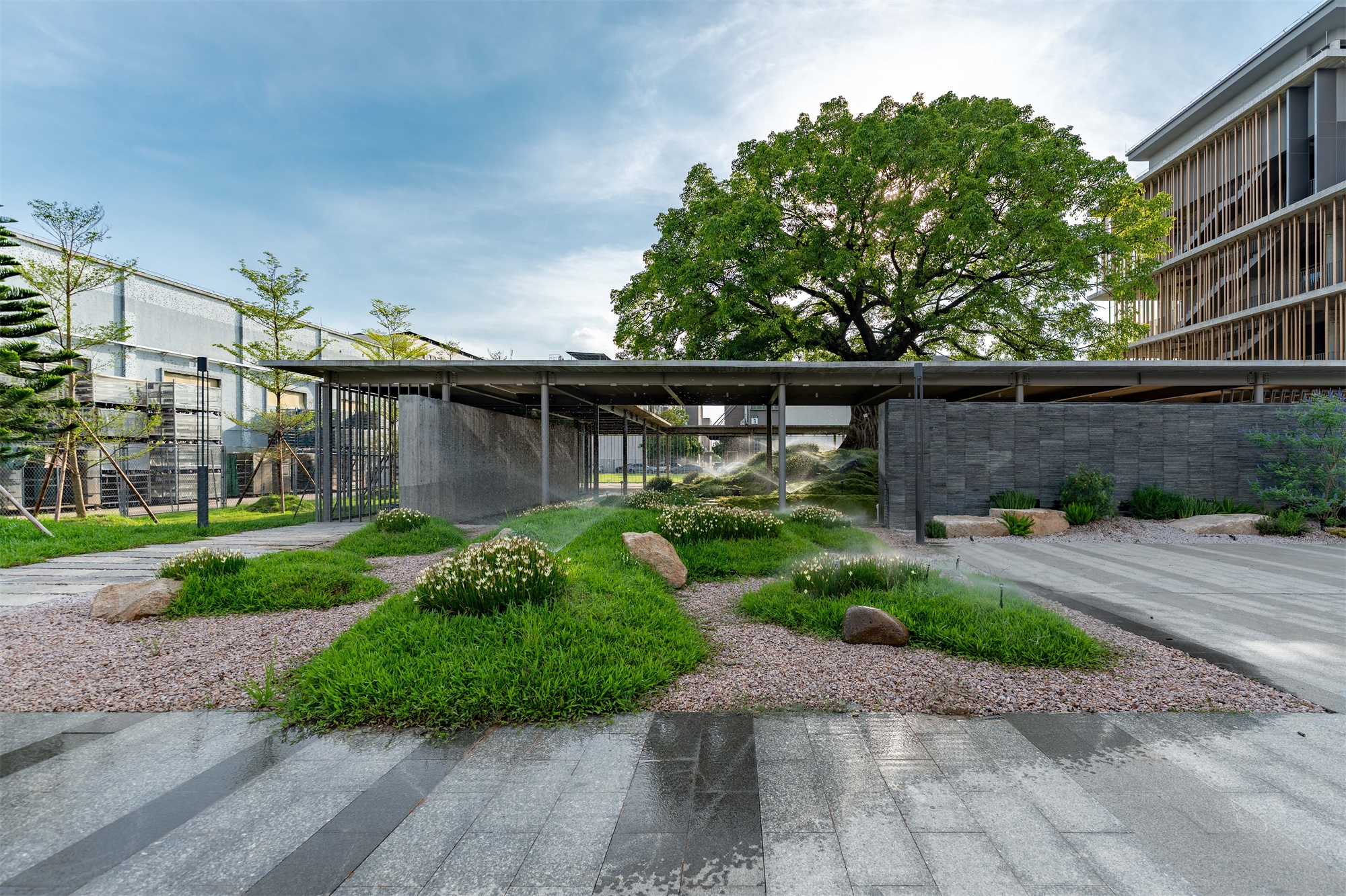 宝华智造产业园丨中国佛山丨成都无囿景观设计有限公司,佛山至岸园林-5