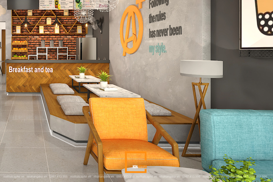 Friday Breakfast & Tea餐厅室内设计丨越南丨KenDesign-66