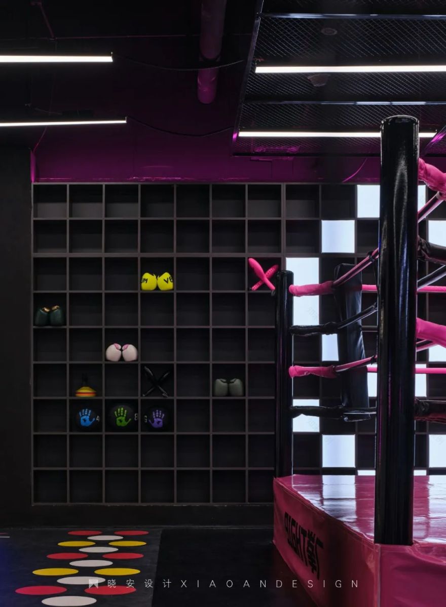 91GHT 健身房 · 运动与艺术的视觉盛宴丨晓安设计-28