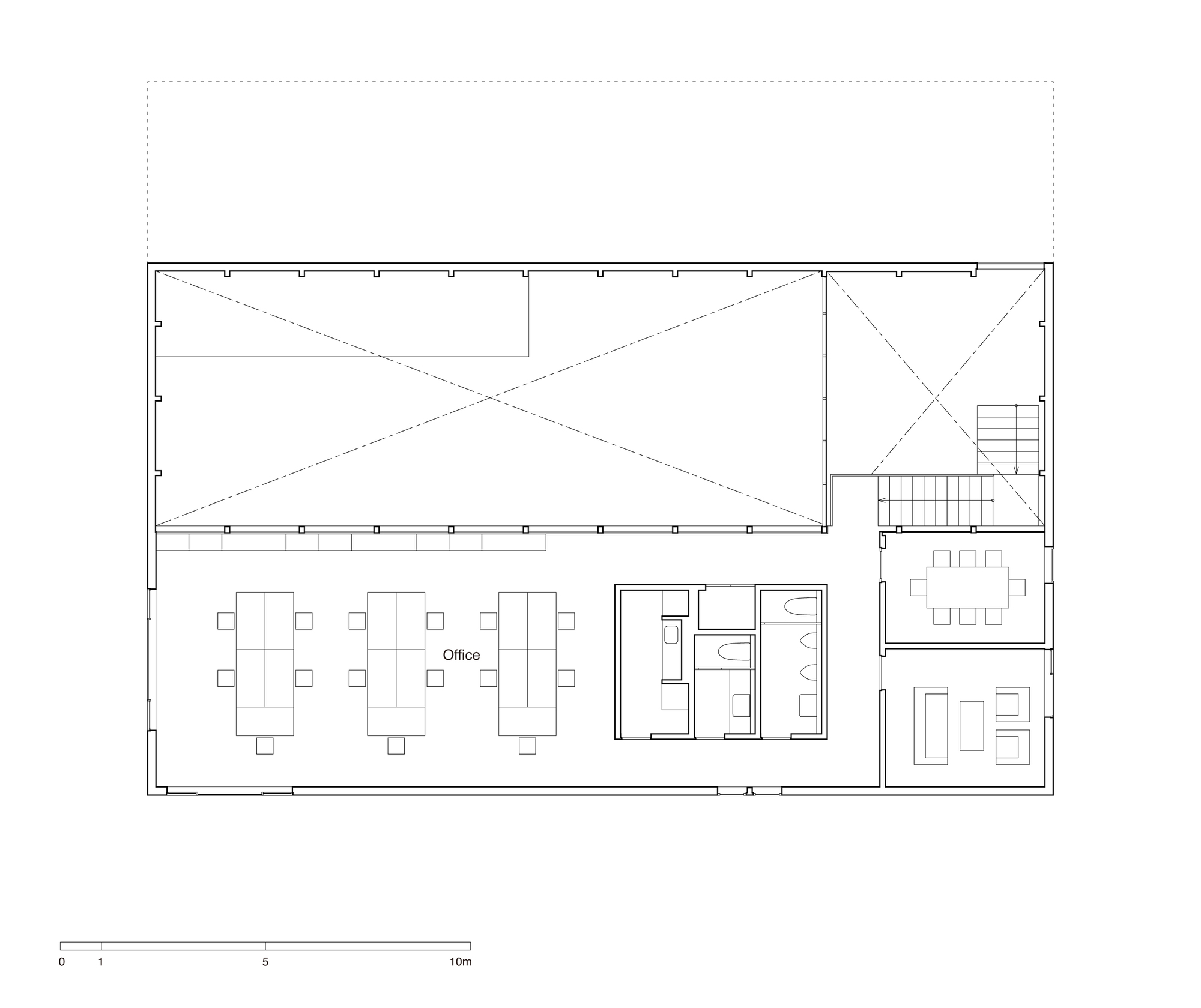 Warehouse in Ageo  / Arii Irie Architects-34