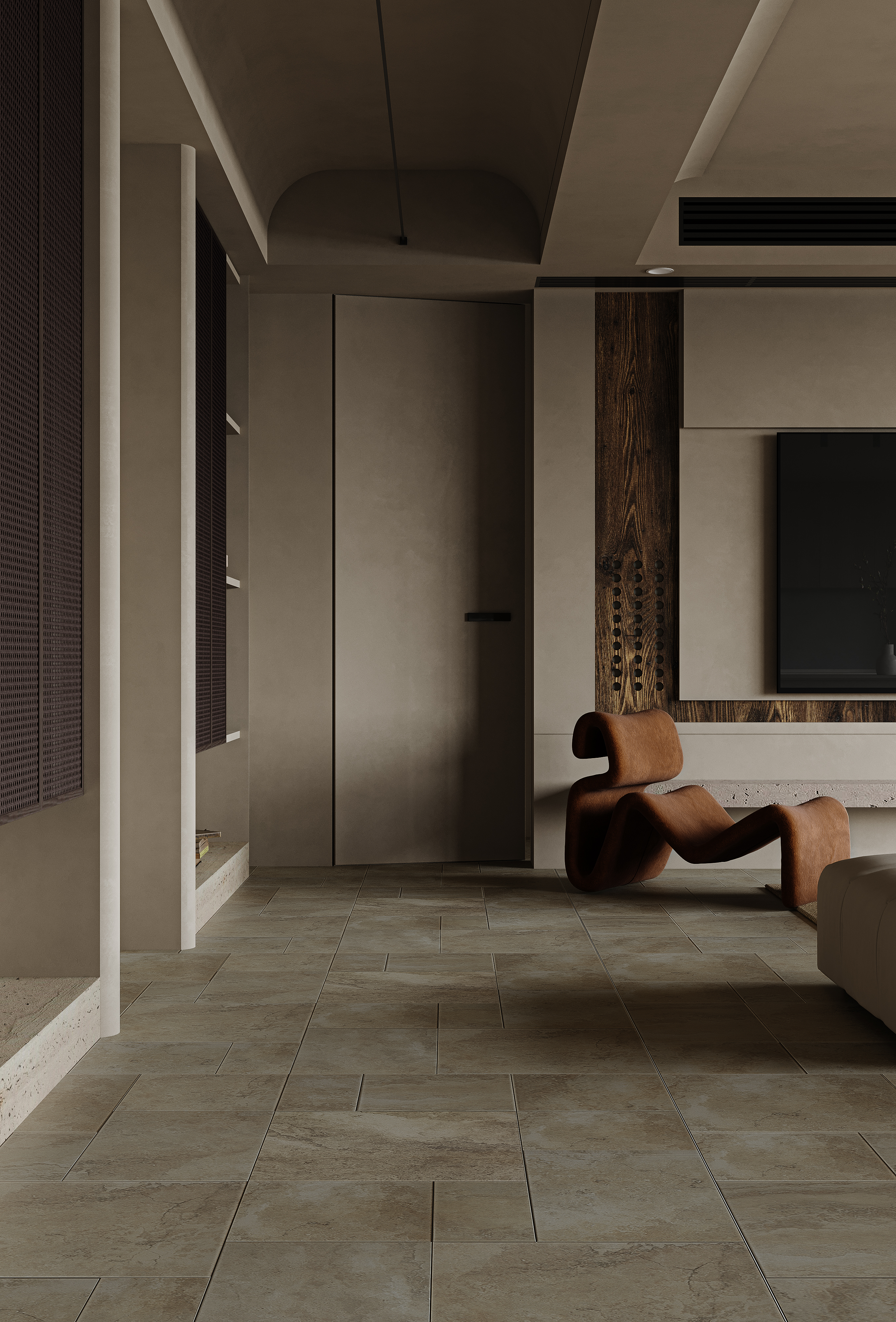 侘寂风室内设计丨中国重庆丨MJ 明涧设计-3