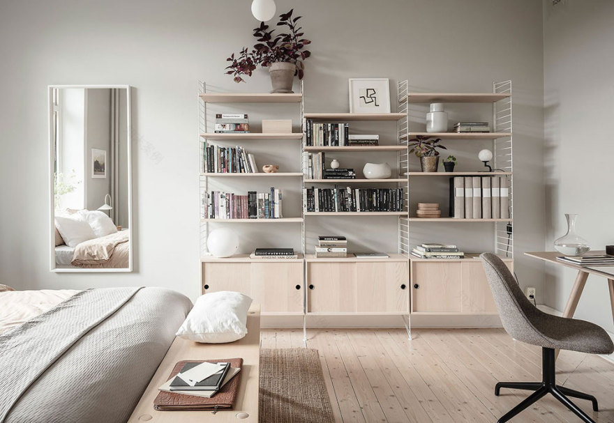 瑞典哥德堡现代钢琴公寓设计-16