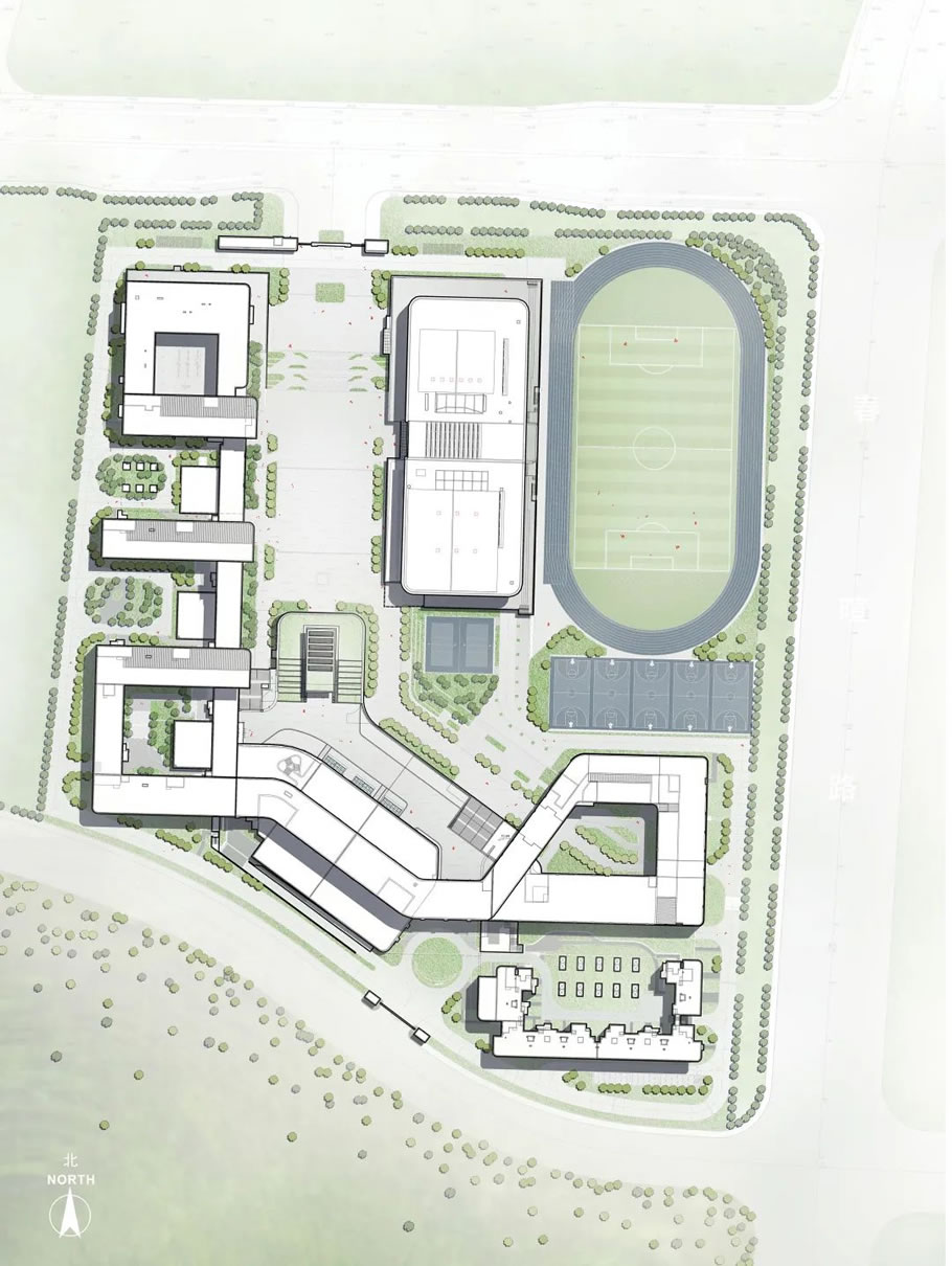 济南历城二中彩石校区丨中国济南丨同圆设计集团股份有限公司立强（建筑）工作室-66