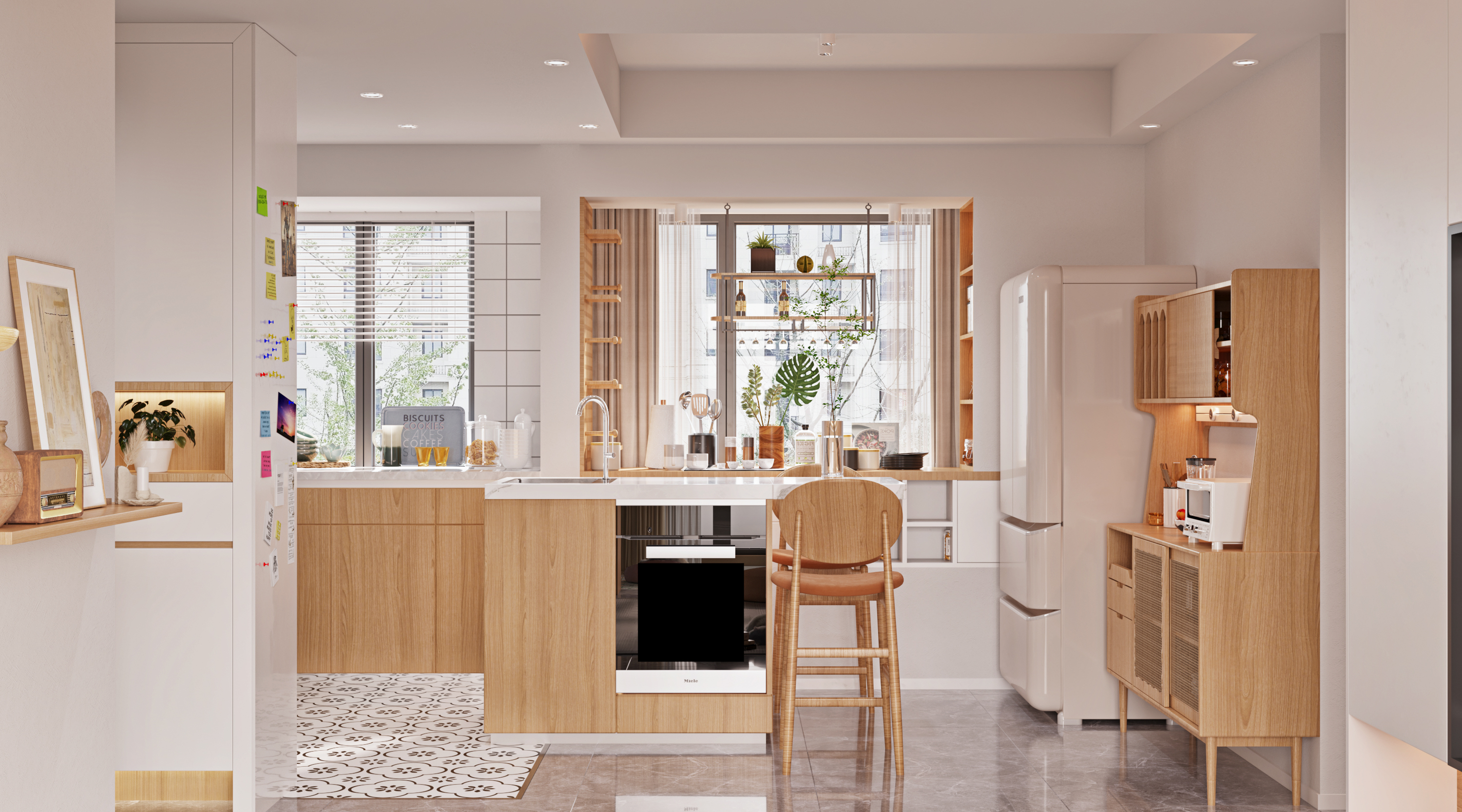 深圳如愿全案设计：116㎡日式风，温暖治愈又舒适-0