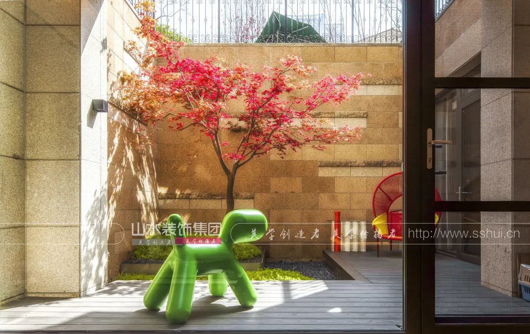 现代轻奢别墅设计丨山水装饰集团-46