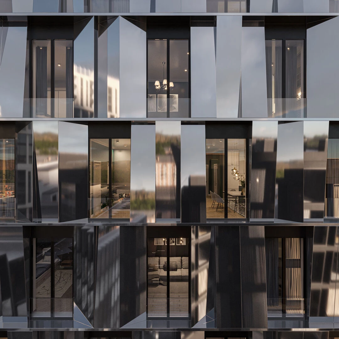 LUNAR 住宅综合体丨俄罗斯莫斯科丨Gillespies-11