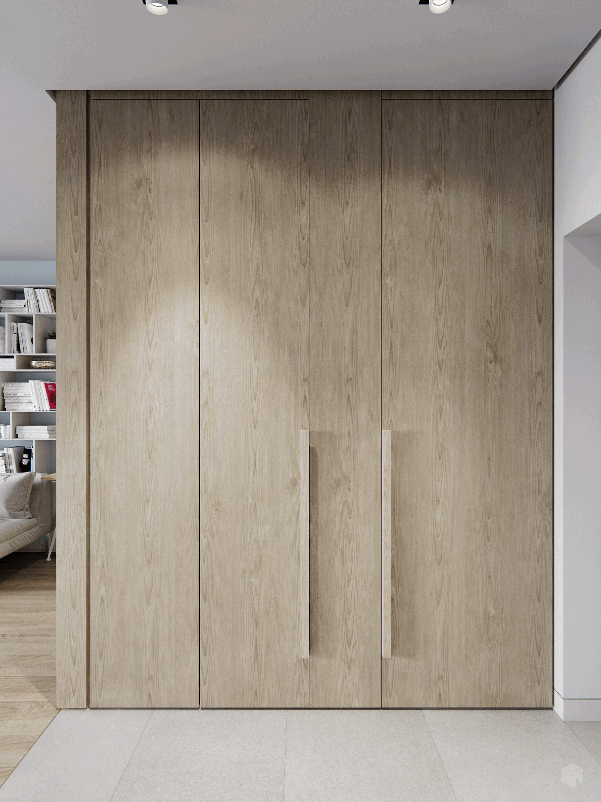 极简北欧风 | 50 平米小宅的舒适机能空间-13