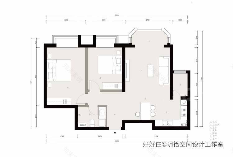 北京 68㎡法式复古住宅丨中国北京-19