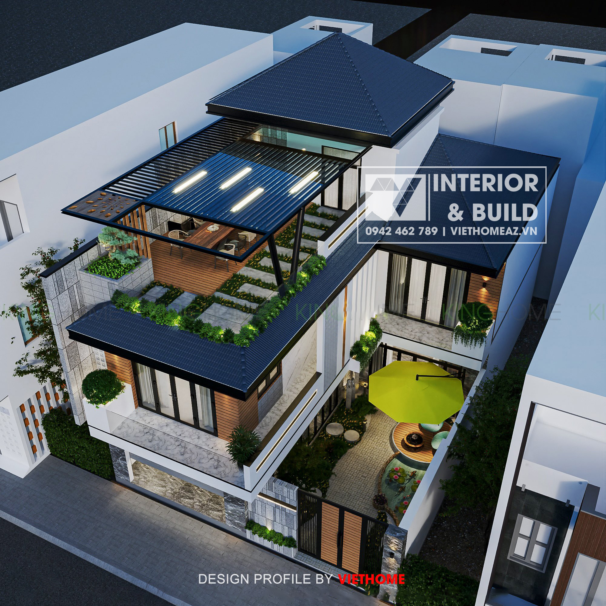 An Nhơn 现代别墅设计丨VietHome-7