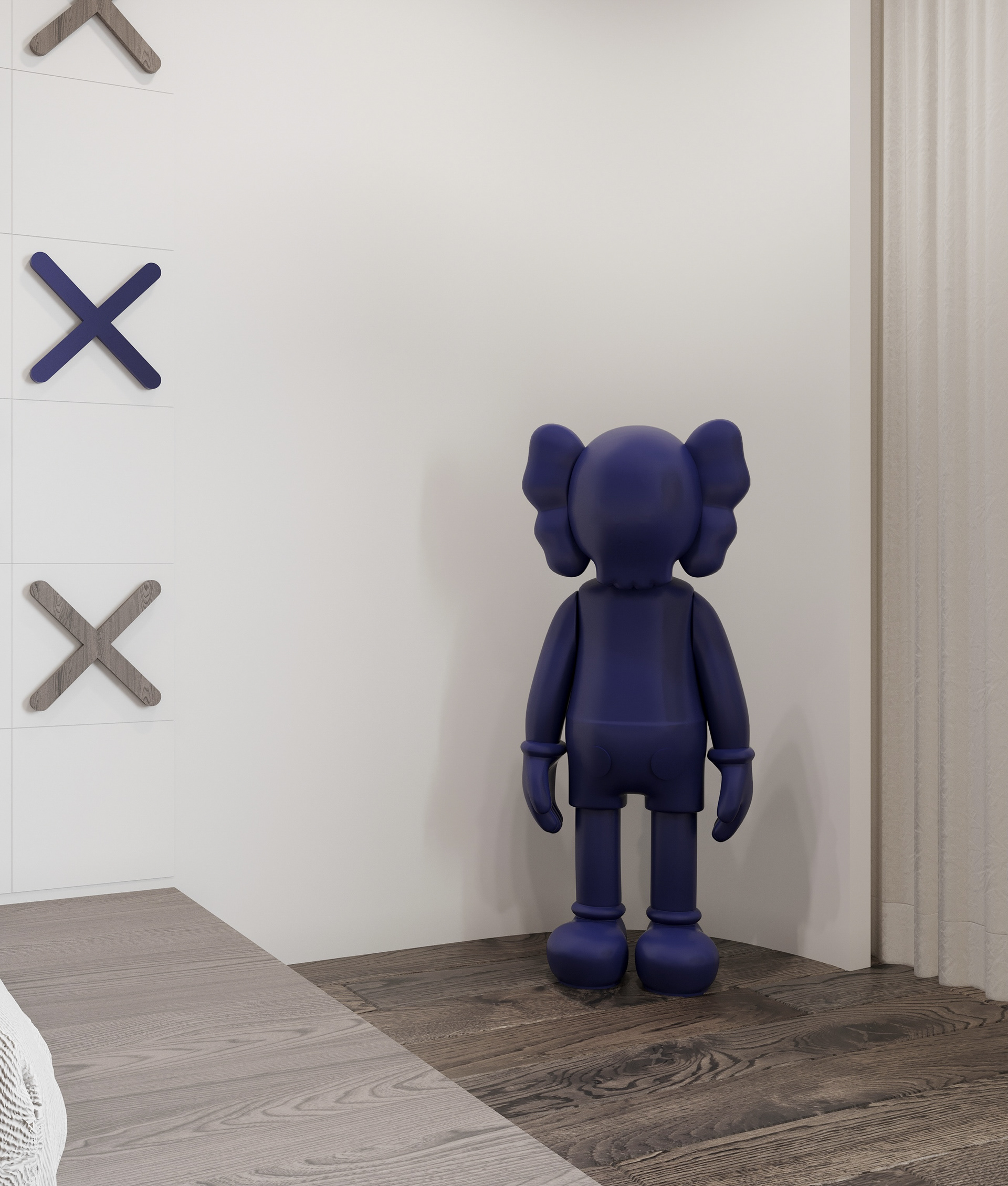 高级灰色系公寓设计 个性与美学的平衡-12